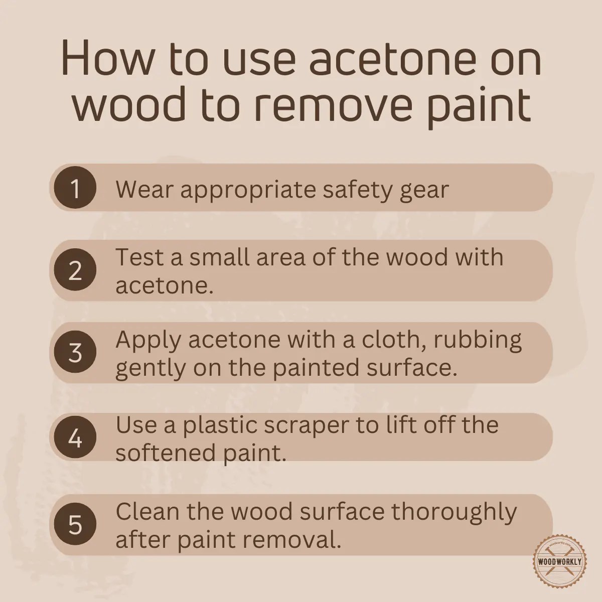 Acetone on Wood Can You Use? (2024 Ultimate Guide!)