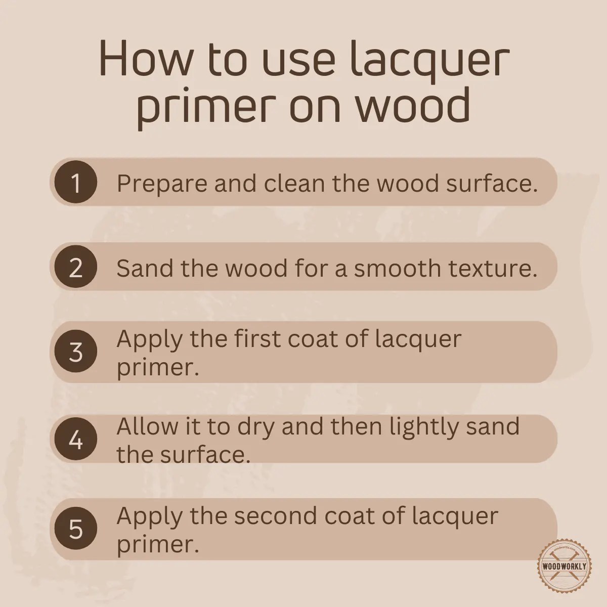Lacquer Primer For Wood Apply in 7 EASY Steps! (2023)