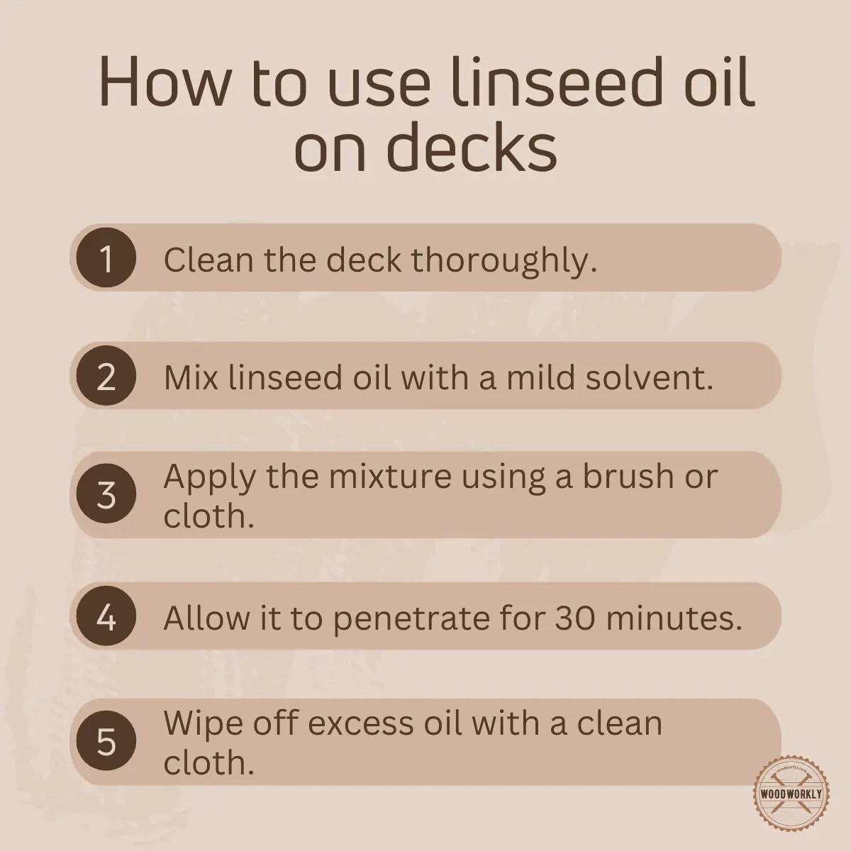 How to Use Linseed Oil on Decks (2023 EASY Guide!)