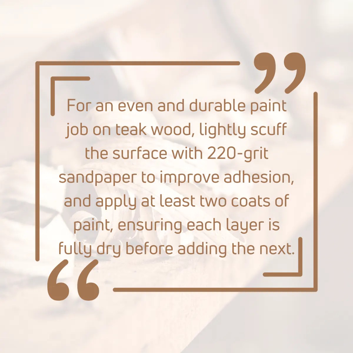 Can You Paint Teak Wood? 5 Step Quick and EASY Guide!