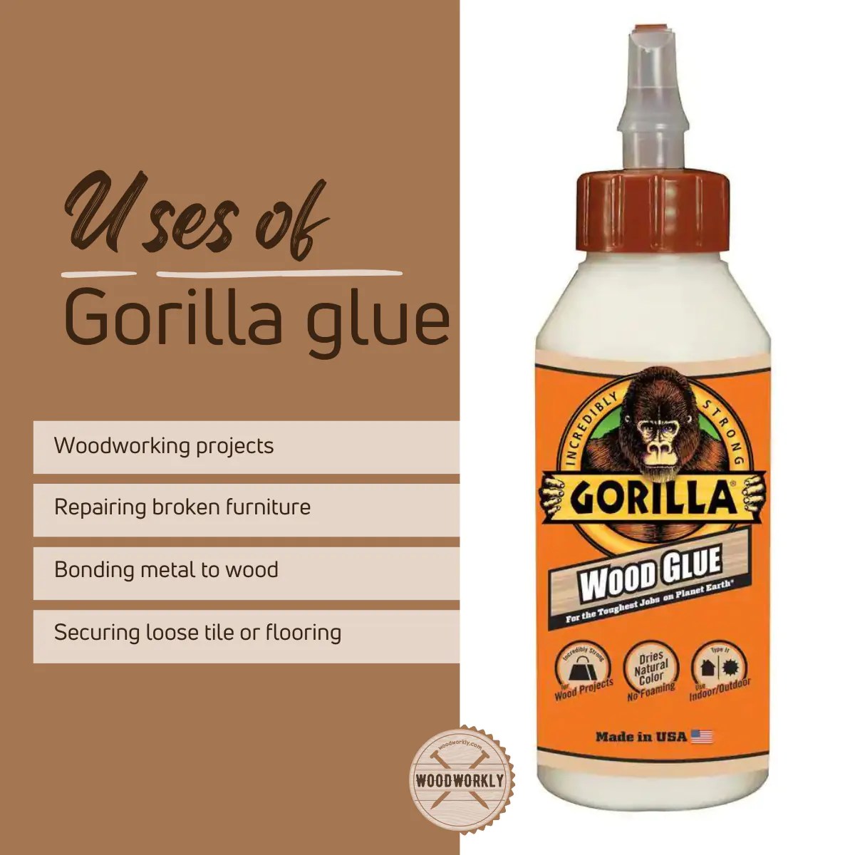 How to Remove Gorilla Glue from Wood (6 EASY Ways!)