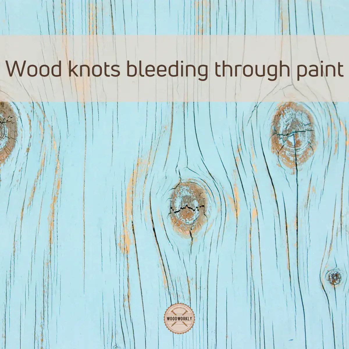 How to Stop Knots from Bleeding Through Paint (2024)