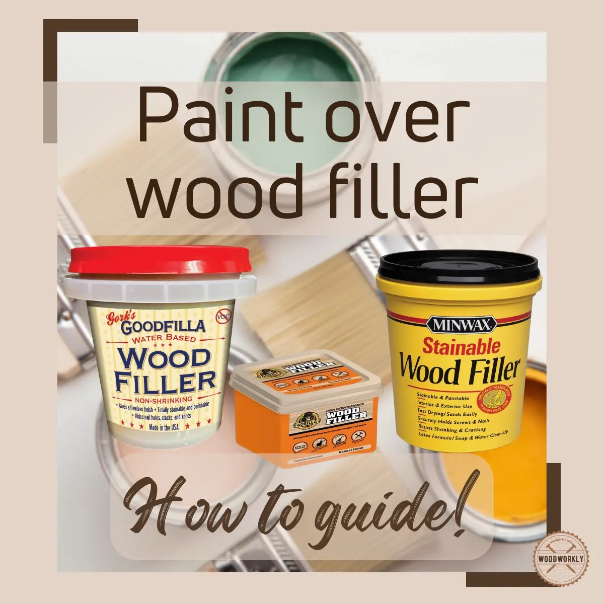 Can You Paint Over Wood Filler? (2023 EASY Guide!)