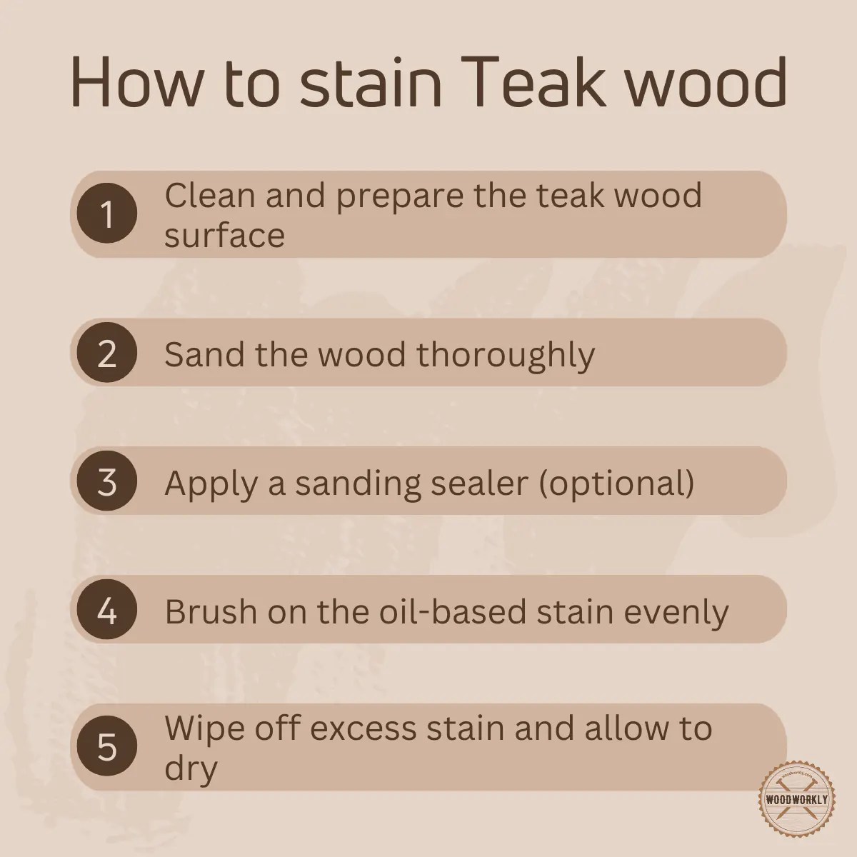 Staining Teak Wood+ Best Stain Colors (2024 Guide!)
