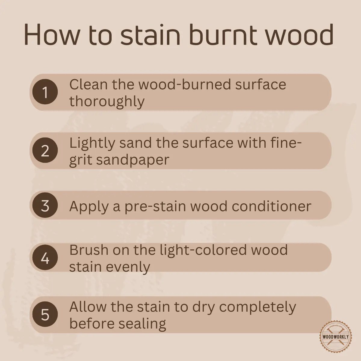 Can You Stain Over Wood Burning? Here's The Truth! (2024)