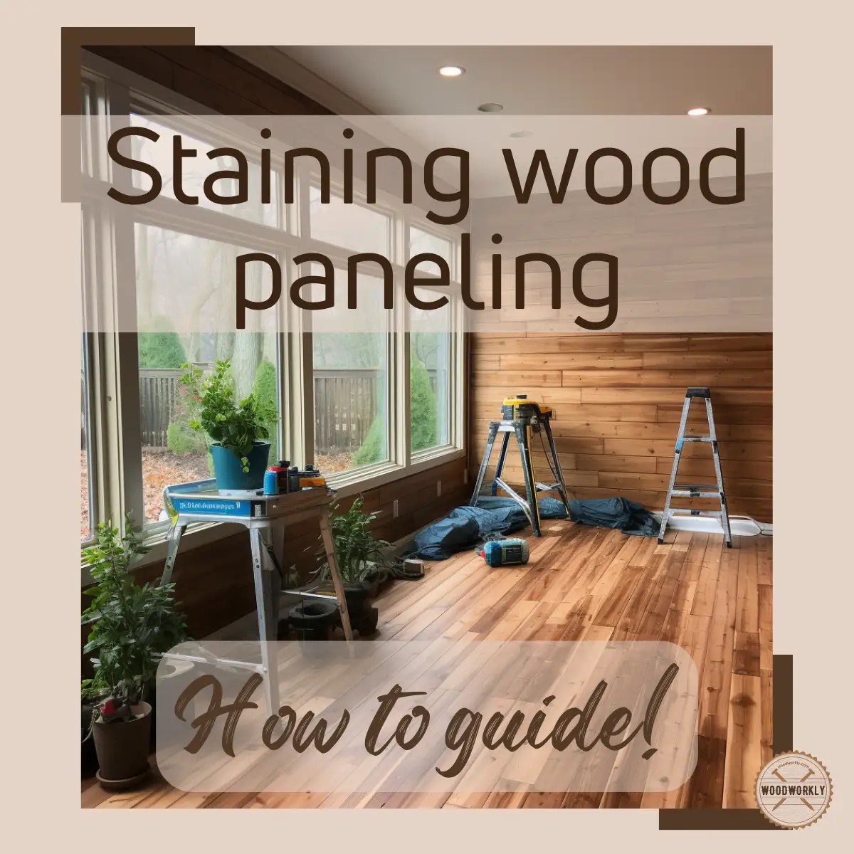 Staining Wood Paneling+ BEST Stain Colors (2023 Guide!)