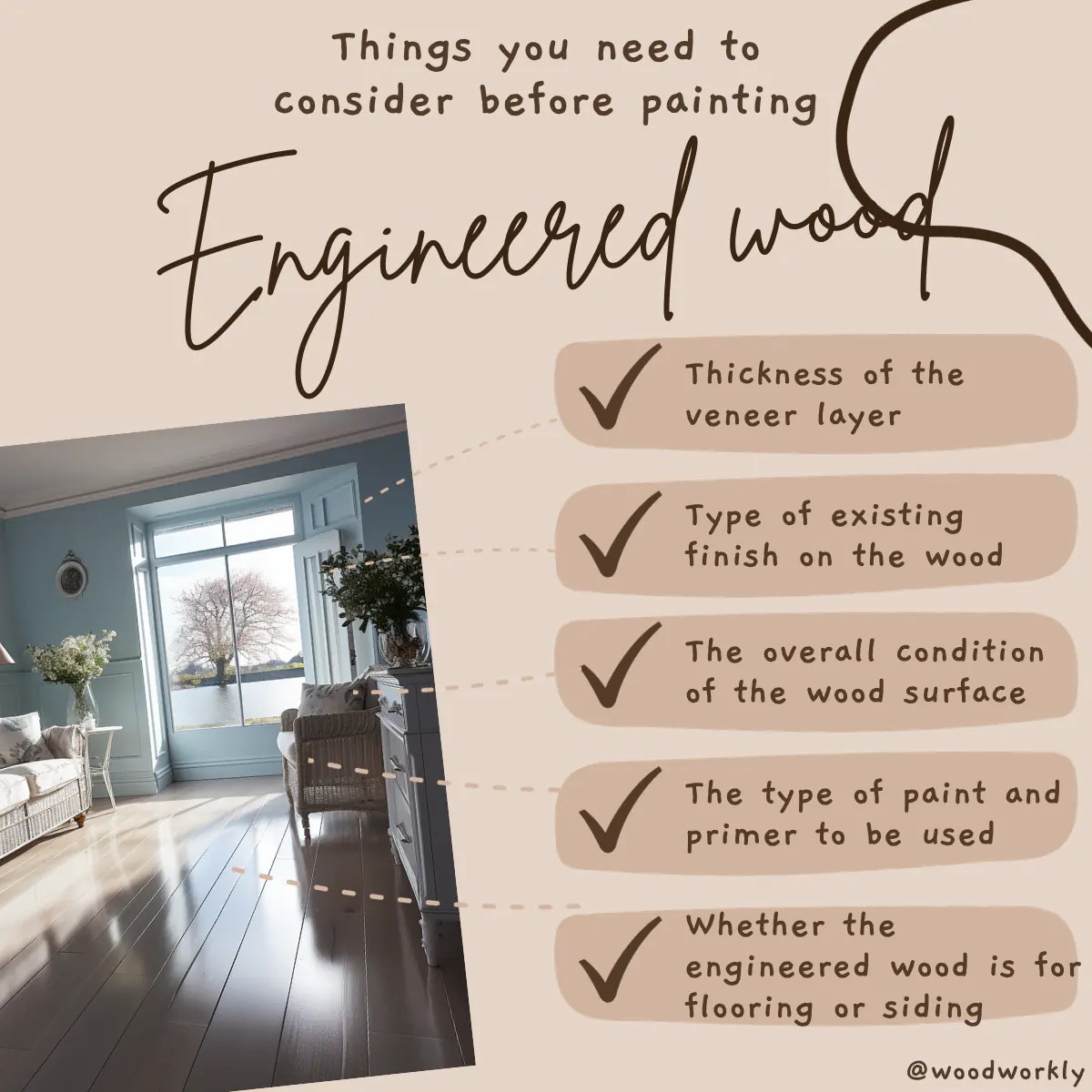 Painting Engineered Wood (6Step EASY Guide!)