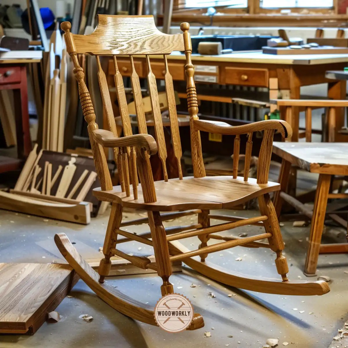 How to Make a Wooden Rocking Chair ( 2024 EASY Guide!)