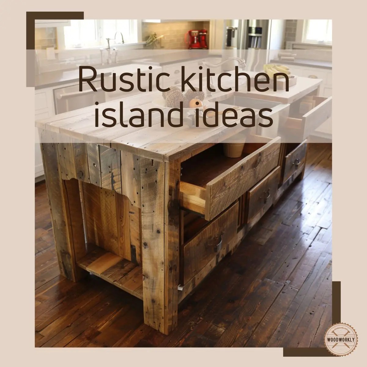 10 Beautiful Rustic Kitchen Island Ideas and Designs