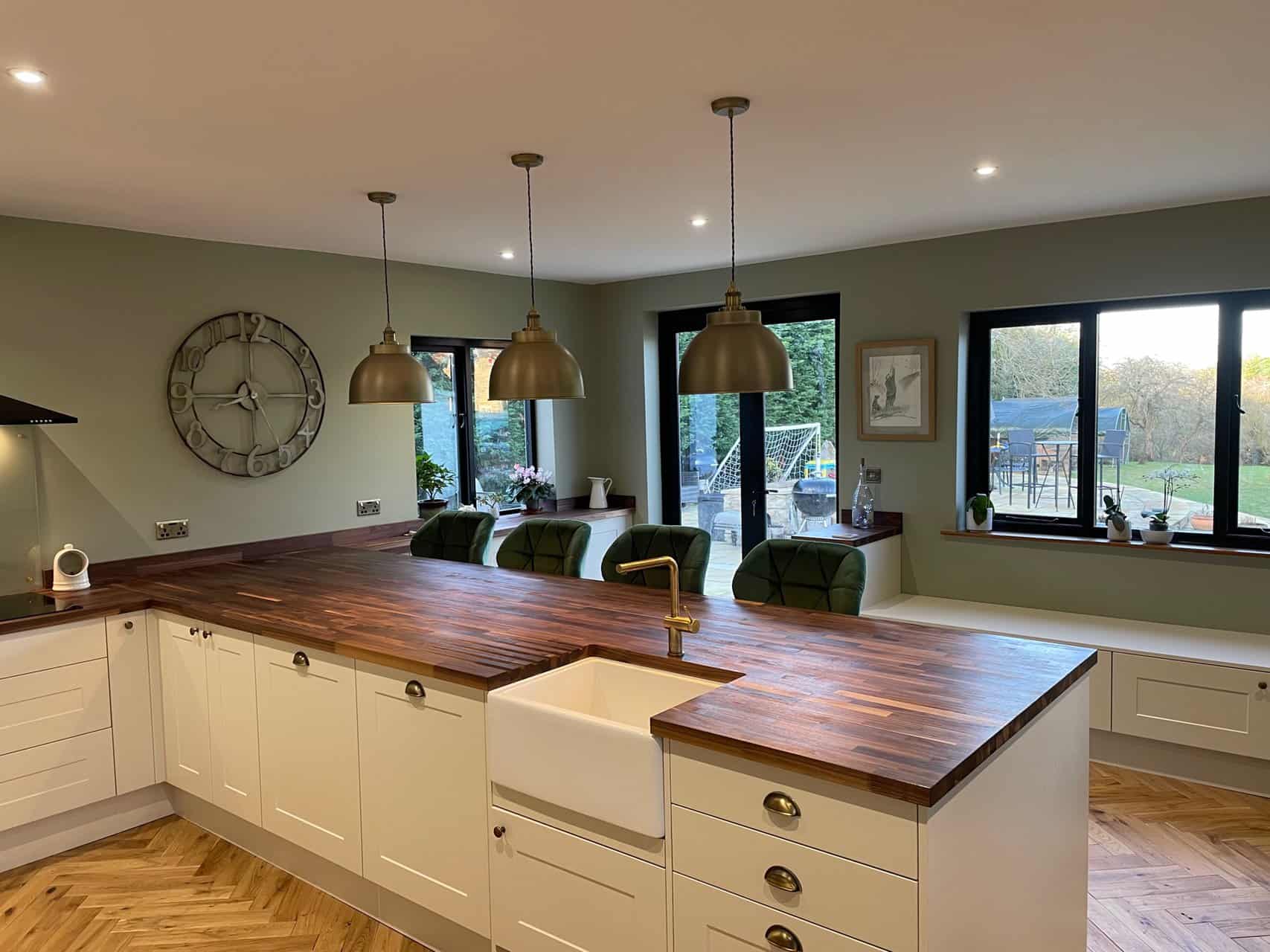 Combining Wood Worktops with Various Kitchen Styles