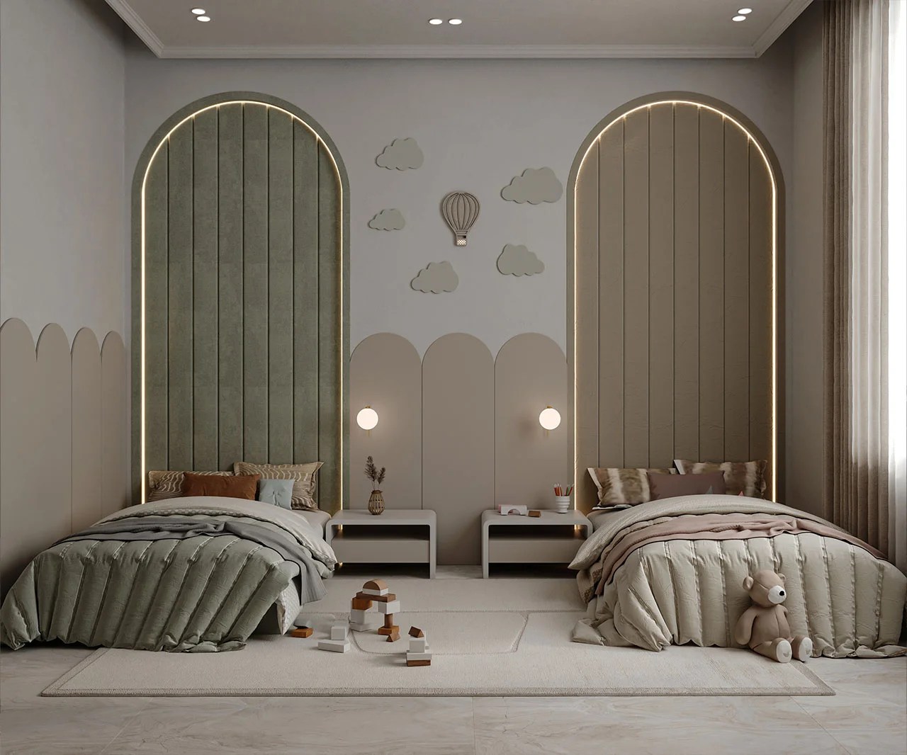 Kids Room Interior Design in UAE Woodworld Interiors