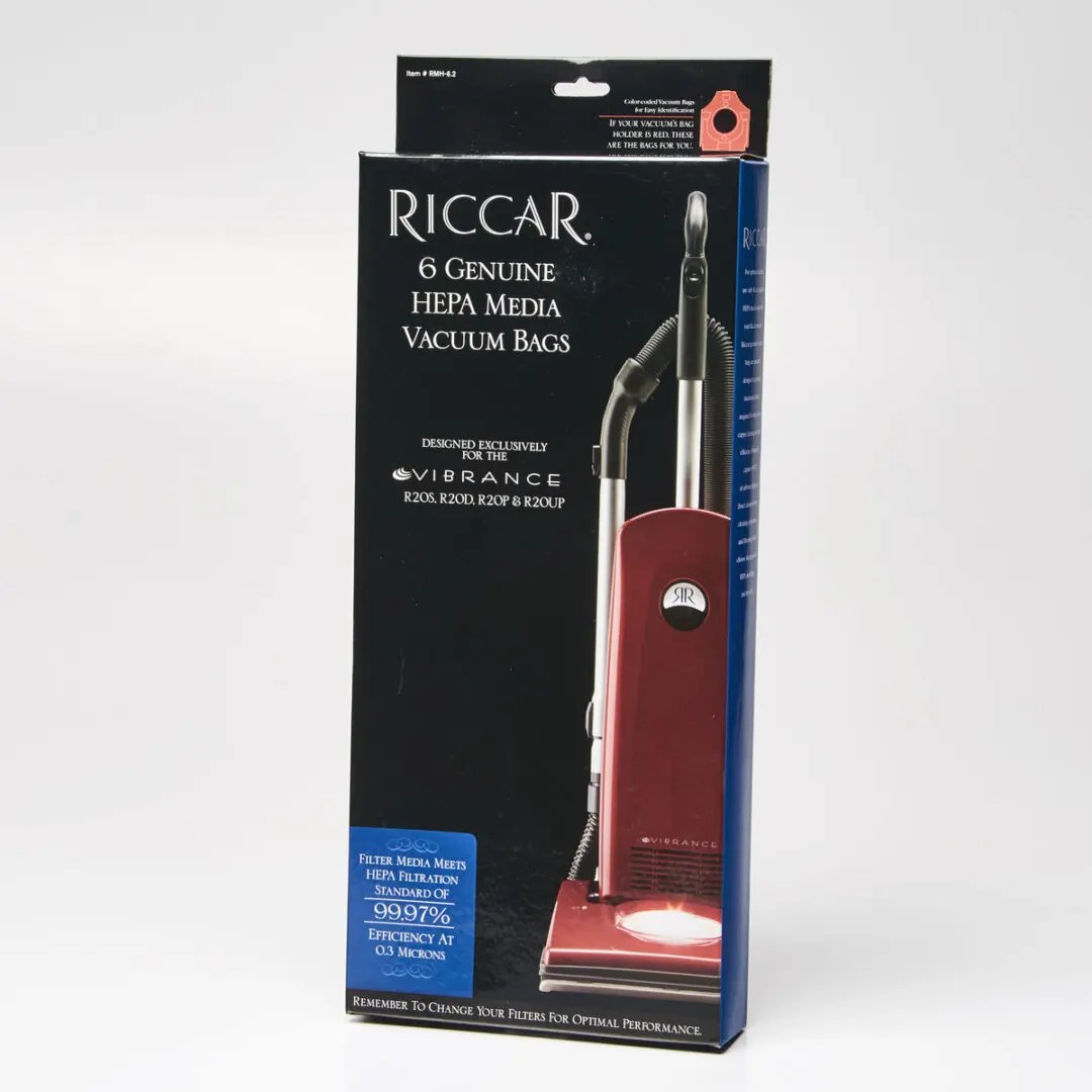 Riccar Vibrance R20 HEPA Media Bags Woody Mann Vacuums