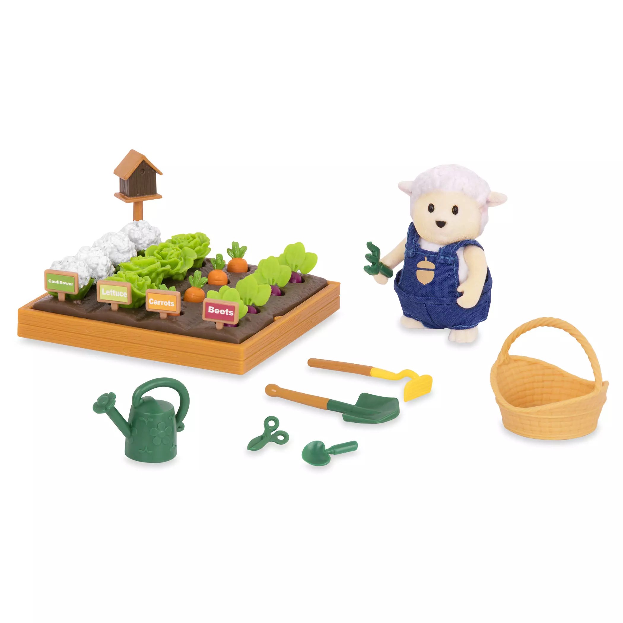 Garden Set Playset with Gardening Accessories Li'l Woodzeez