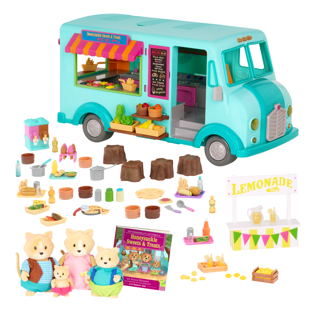Honeysuckle Sweets & Treats Deluxe Playset Li’l Woodzeez
