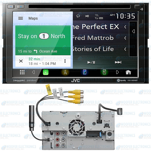 JVC KW-V850BT | Woofer Electronics