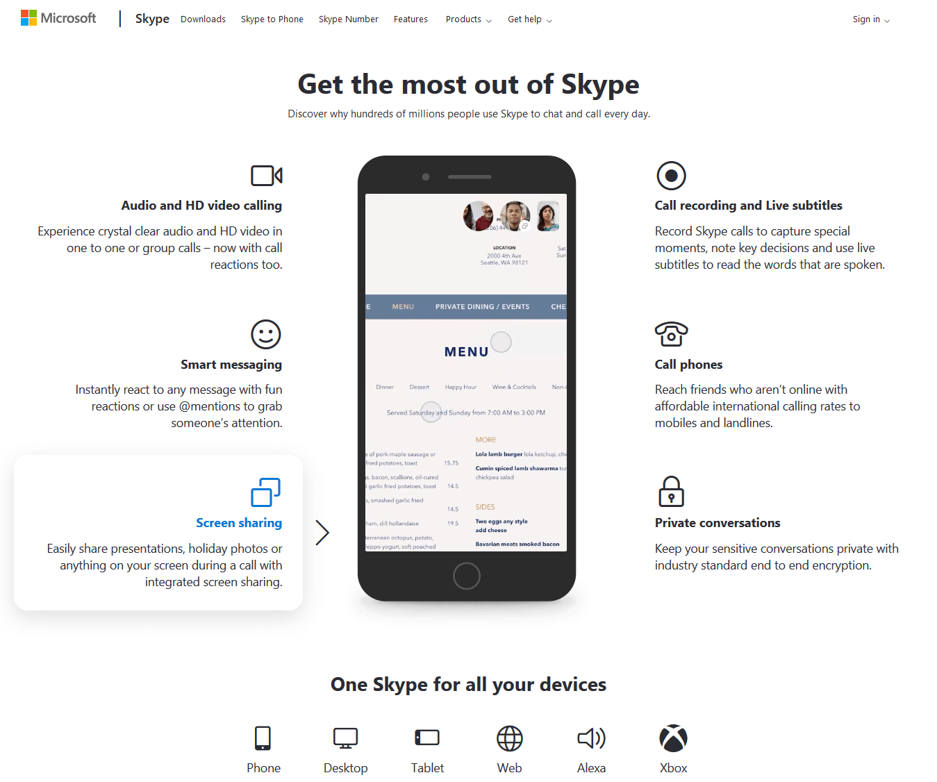 Skype is popular video conferencing software for everyone