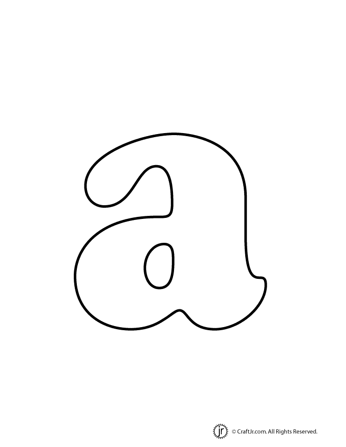 Lowercase Bubble Letters Woo! Jr. Kids Activities Children's Publishing