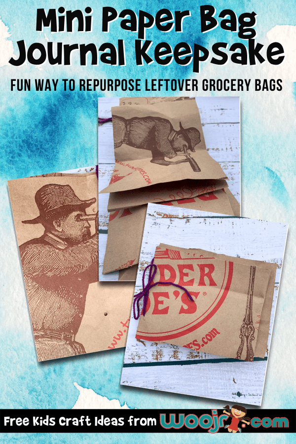 Mini Paper Bag Journal Craft Woo! Jr. Kids Activities Children's