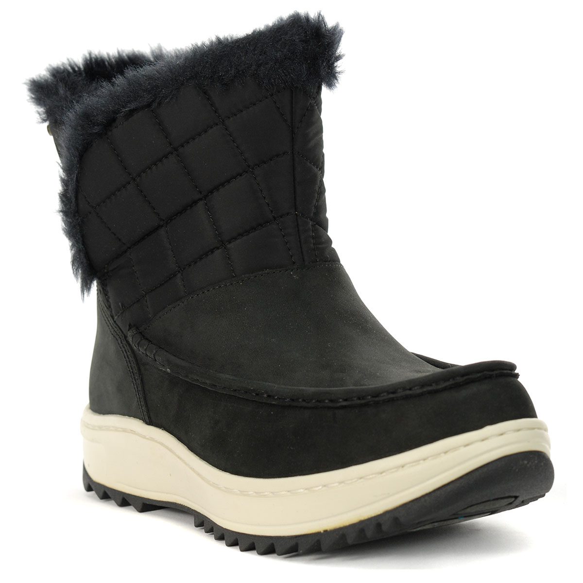 Sperry TopSider Women's Powder Altona Quilted Black Winter Boots