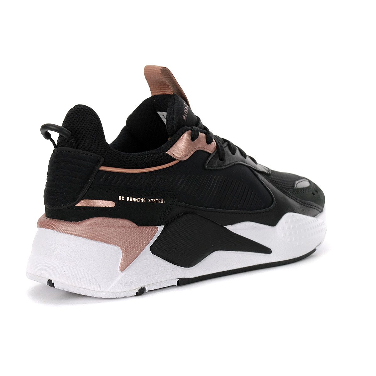 Puma Women's RSX Trophy Puma Black/Rose Gold Sneakers 37075204