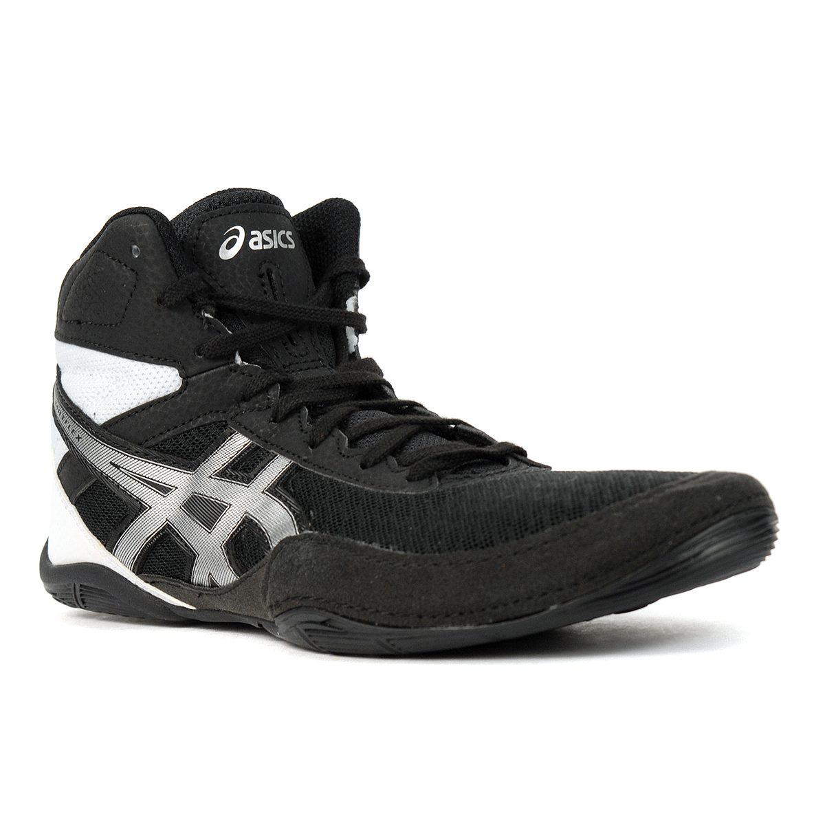ASICS Men's Matflex 6 Black/Silver Wrestling shoes 1081A021.001