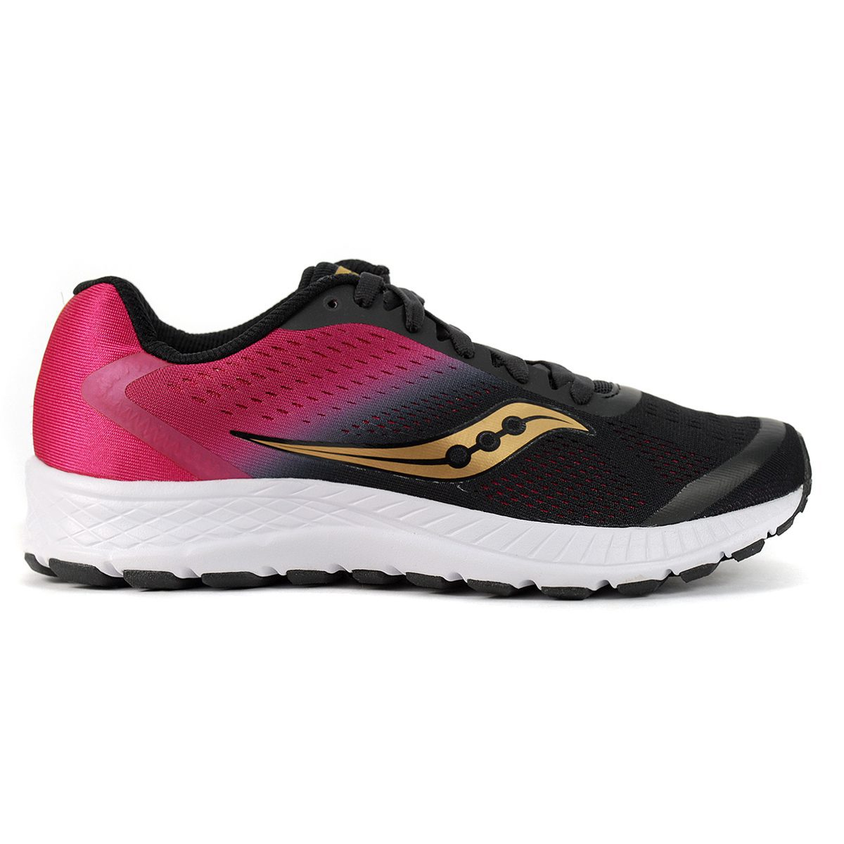 Saucony Women's Versafoam Ignite 2 Black/Pink/Gold Running Shoes