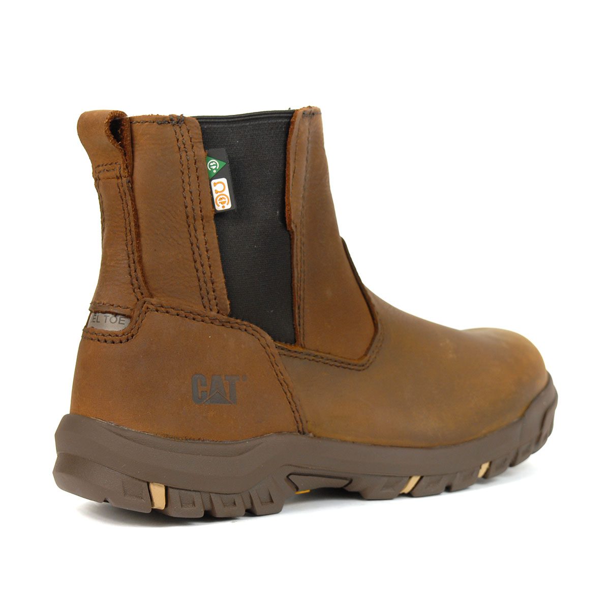 Caterpillar Women's Abbey Steel Toe Butterscotch SlipOn Work Boots