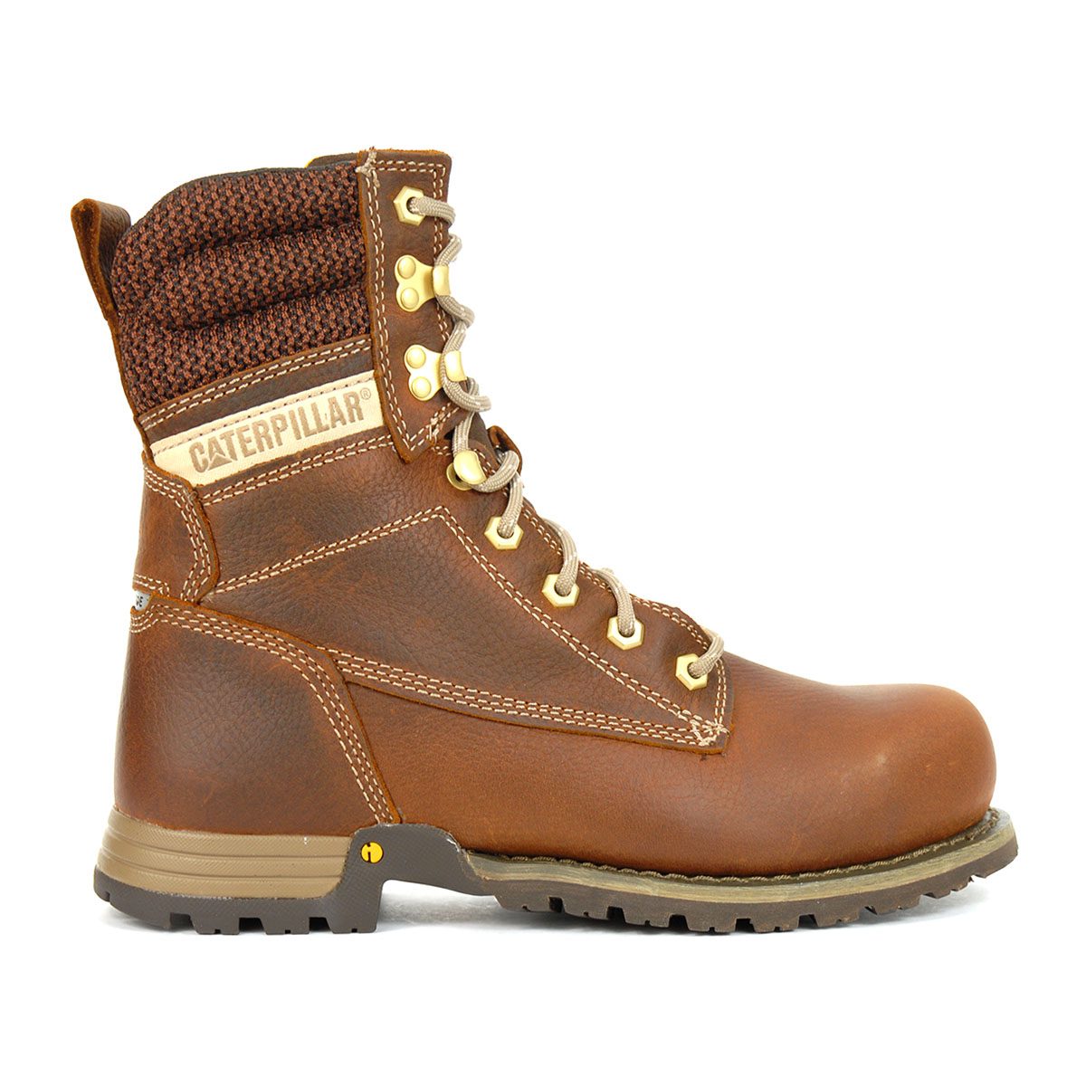 Caterpillar Women's Clover 8" Steel Toe Tawny Work Boots P311182