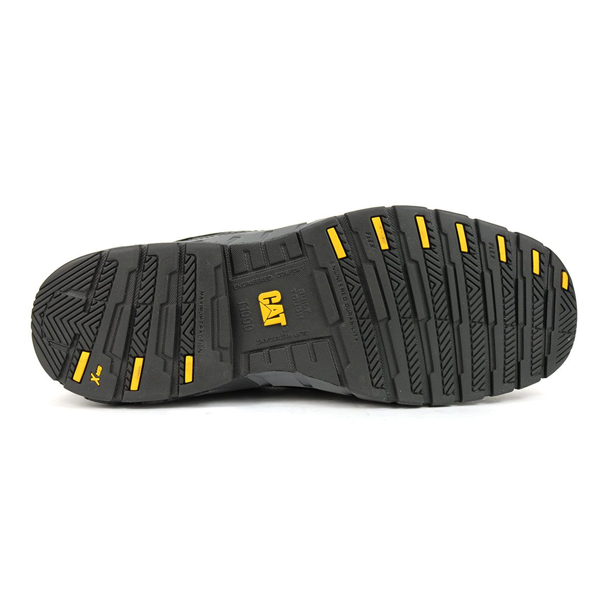 Caterpillar Men's Streamline Composite Toe Black Leather Work Shoes