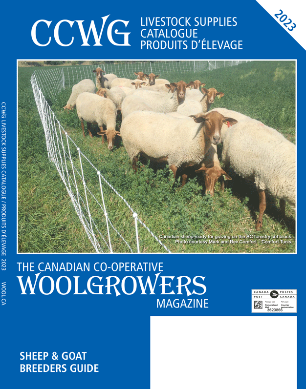 CCWG Livestock Supplies Catalogue Canadian Cooperative Wool Growers