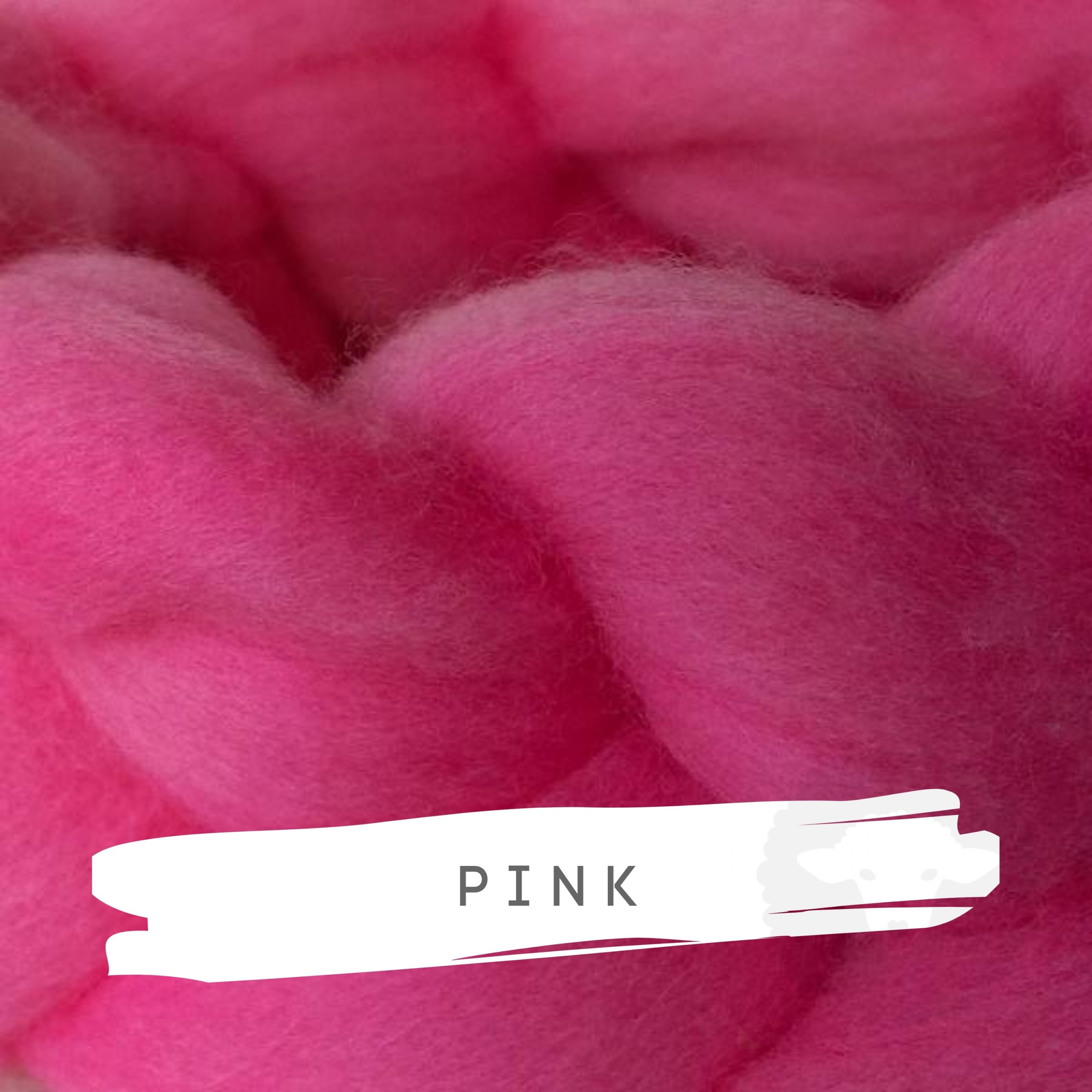 Wool Roving Merino Solid Colours (50g) Wool Craft SA