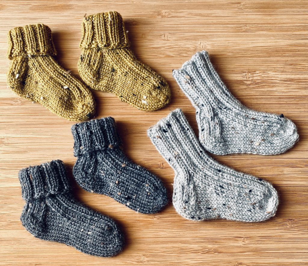 How to Knit Perfect Adorable Baby Socks WoolenCottage