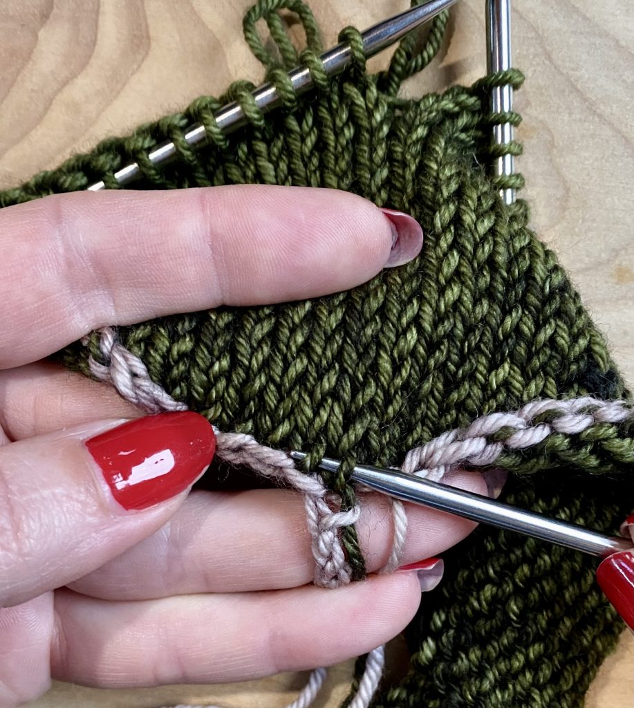 Provisional Cast On Part 2 WoolenCottage