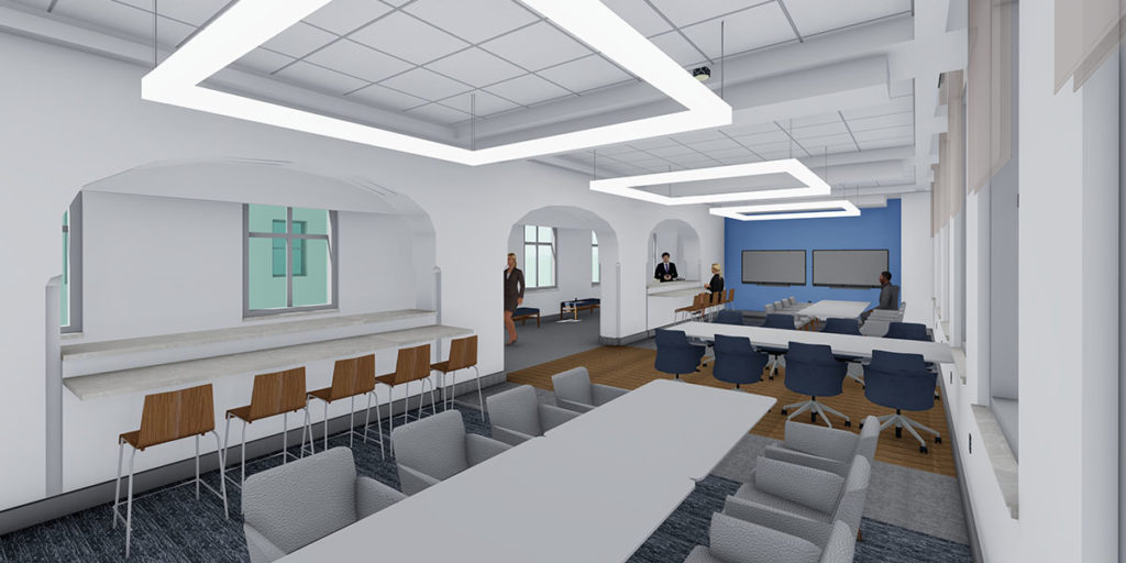 Woolpert Designs Iconic Replacement for Capers Hall at The Citadel