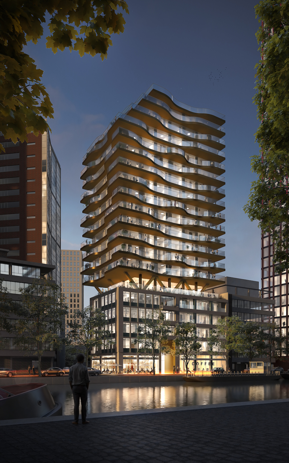 Riva appartementen in elegante toren in Maritiem District Woonbeurs