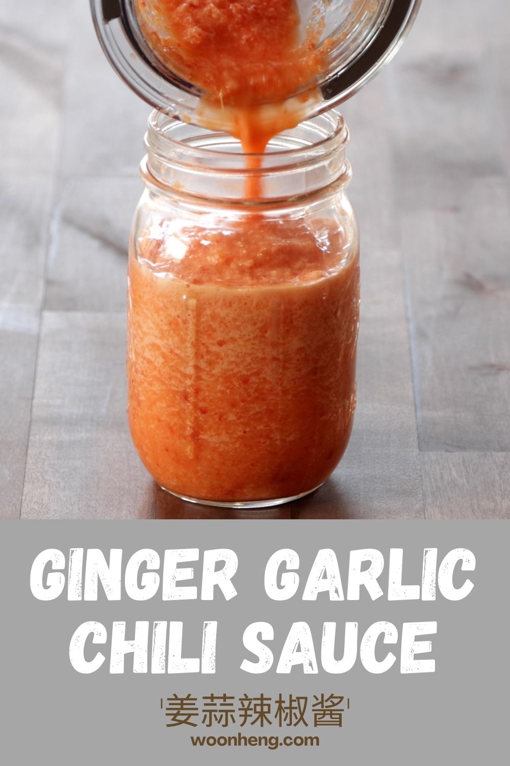 How to Make a 10minute Ginger Garlic Chili Sauce WoonHeng