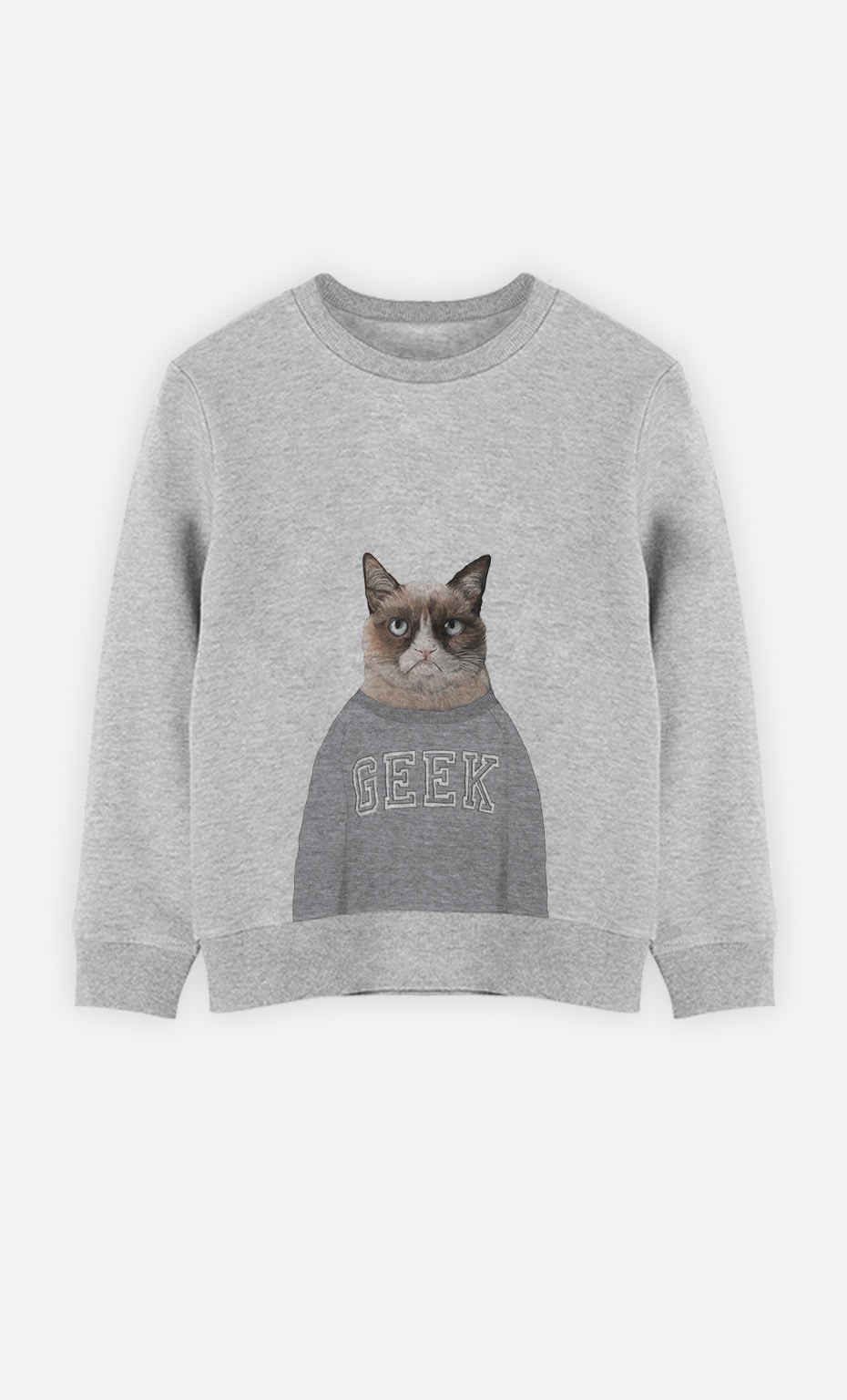 Sweatshirt Grumpy Cat Art Shop