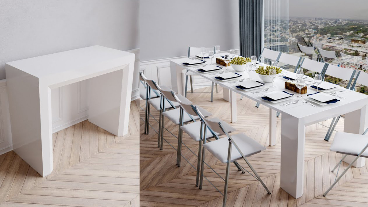 Best Extendable Dining Tables For Small Spaces WooSmartHome