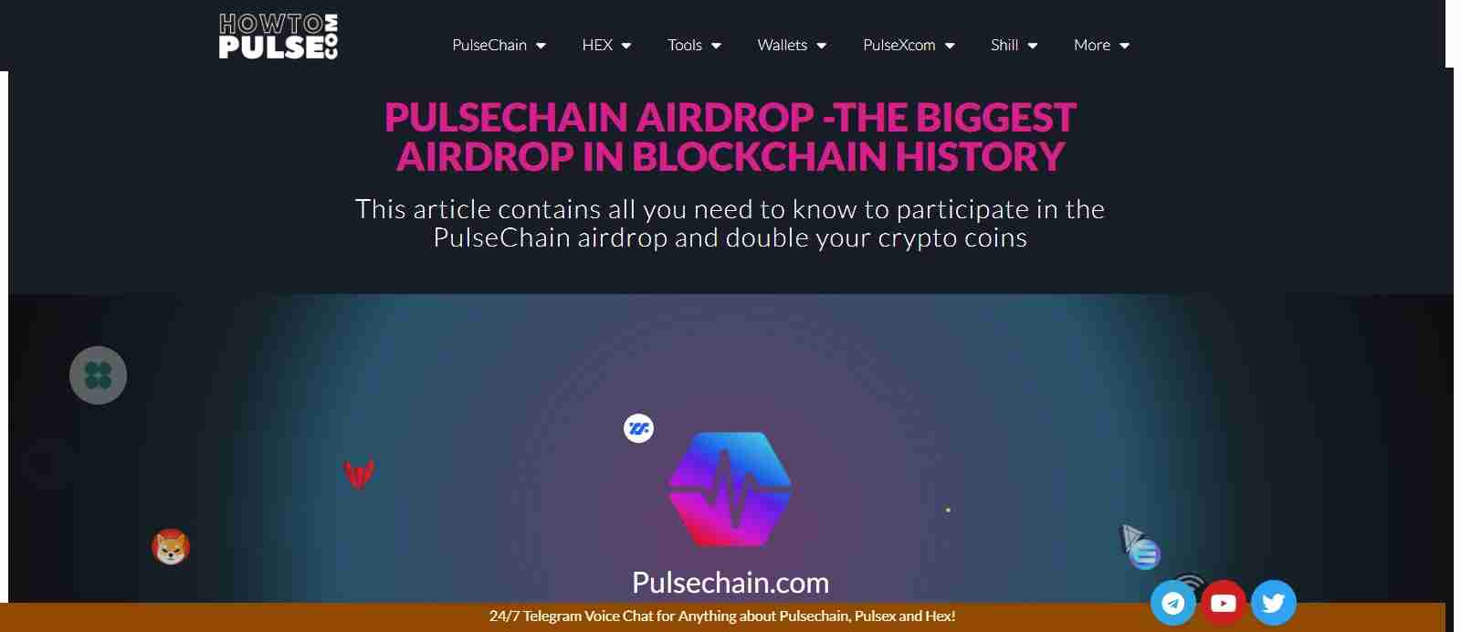 PulseChain Airdrop Review ETH Holders Will Receive Free PLS
