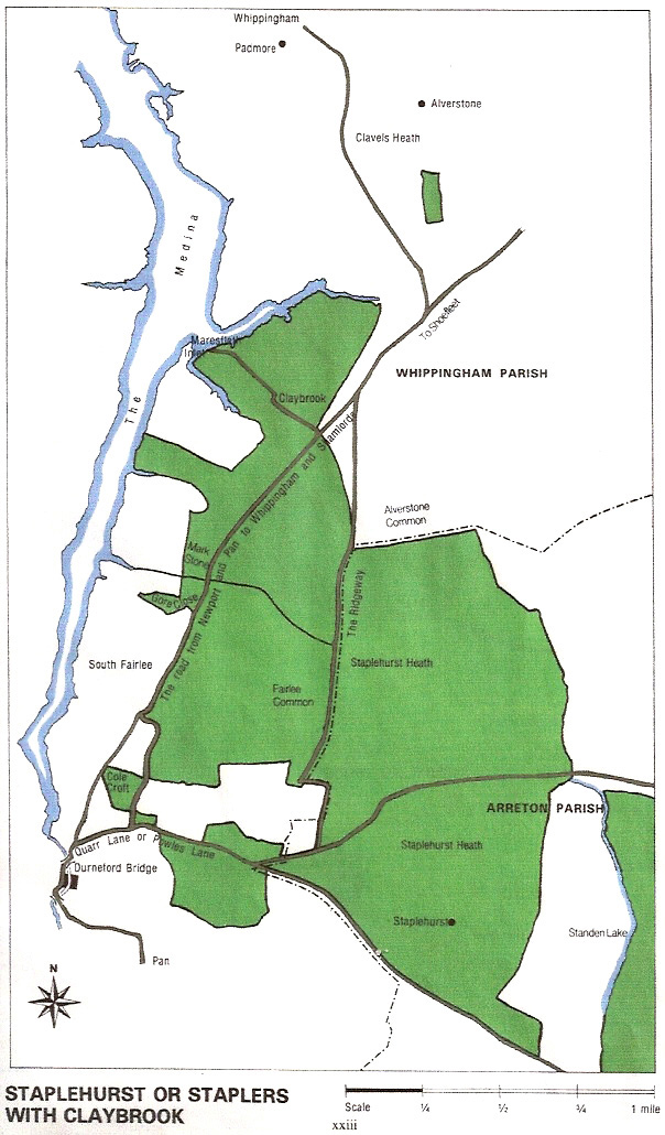 Wootton Bridge Historical Gallery Maps