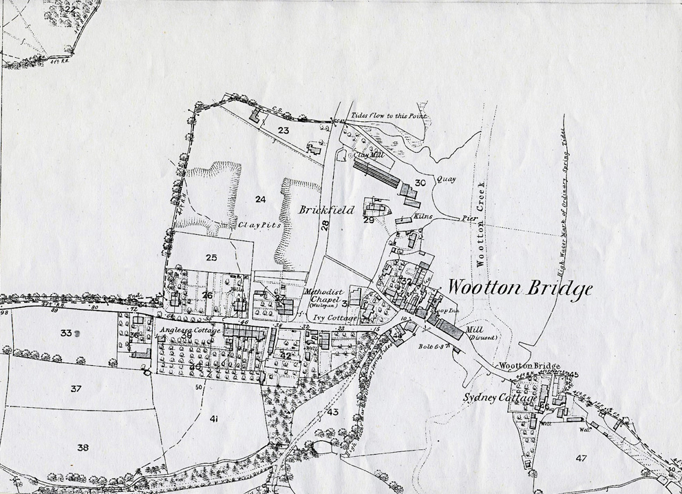 Wootton Bridge Historical Gallery Maps