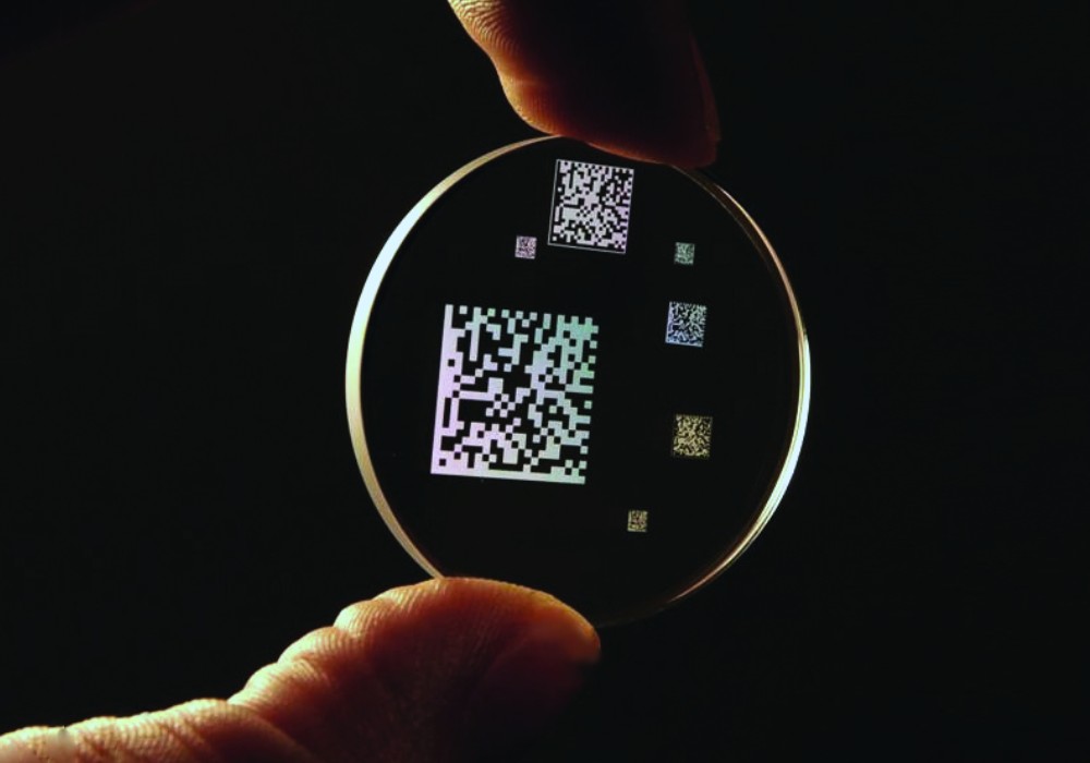 Laser Micro Marking of Photonics Laser Micromachining