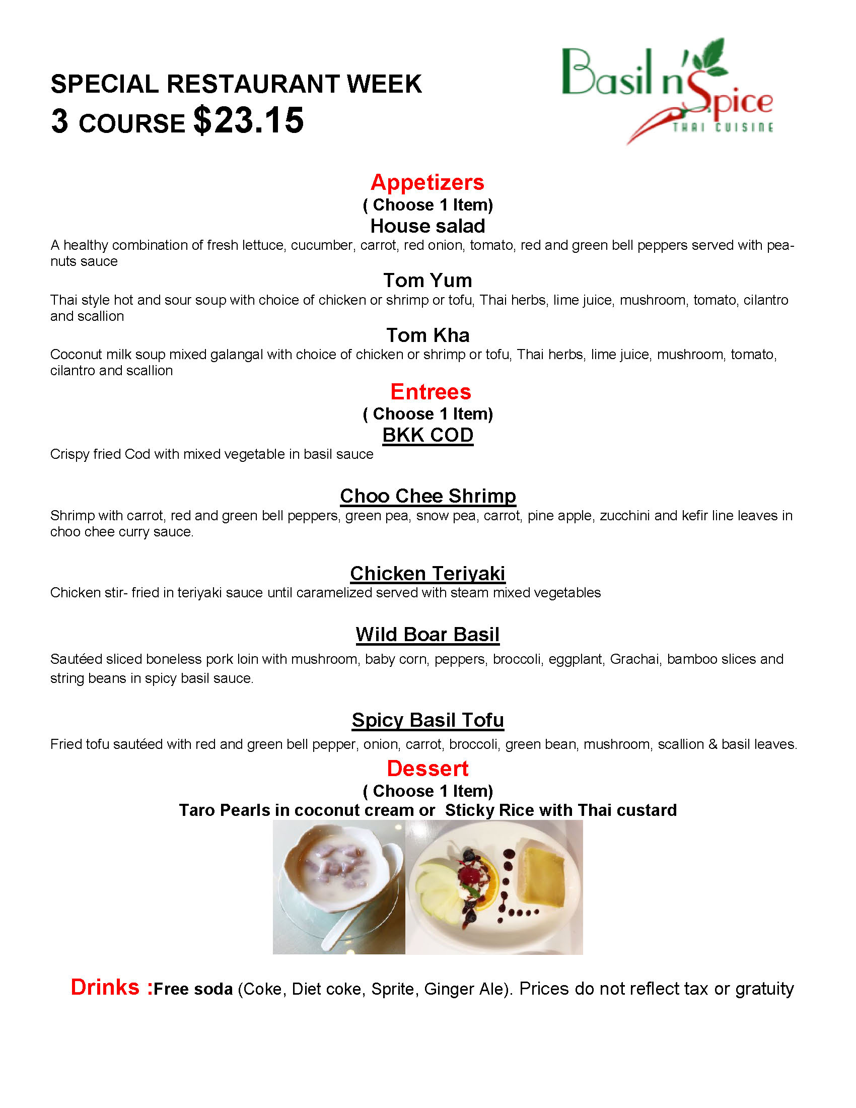 bas Worcester Restaurant Week