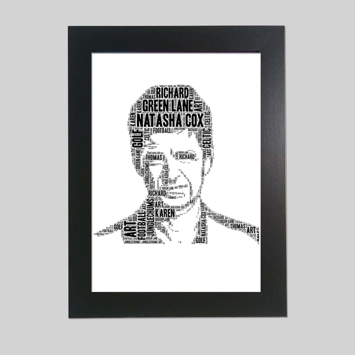 Oasis word art gift Word Art Prints Word Art App