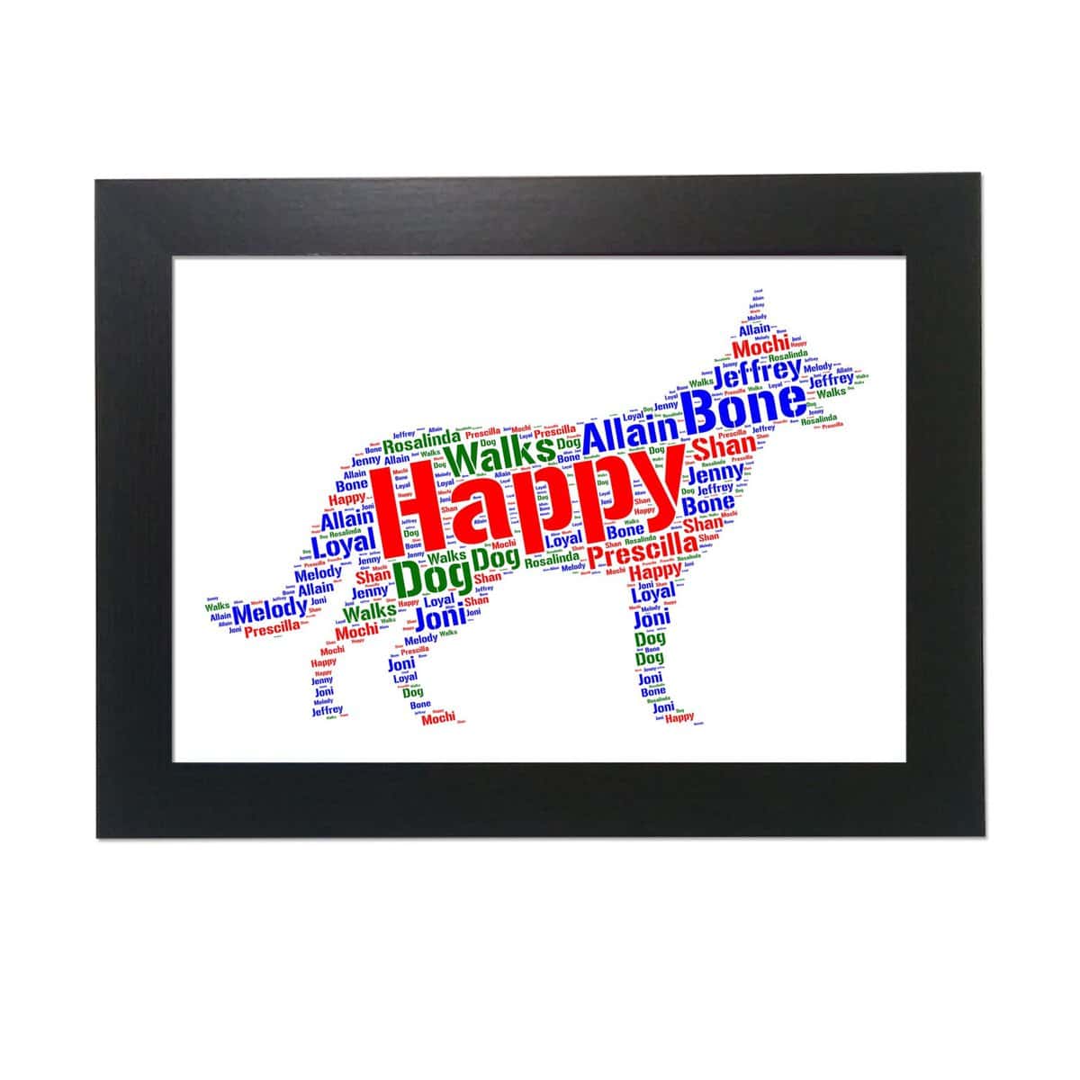 German Shepherd word art word art prints word art app German Shepherd word art word art prints word art app
