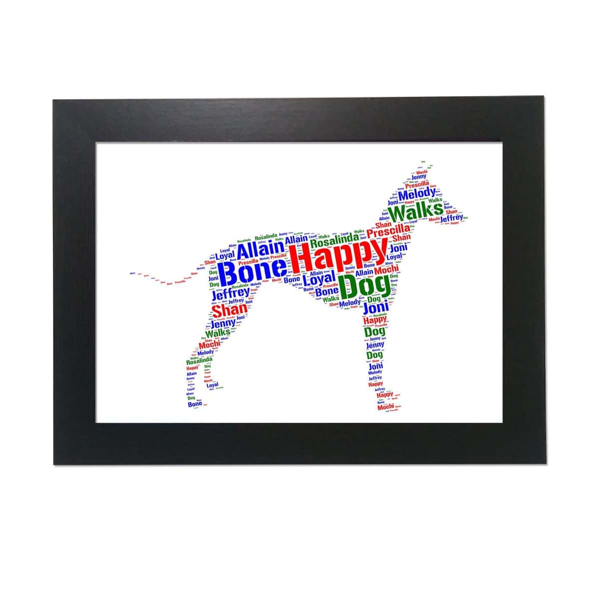 Whippet word art Word Art Prints Word Art App