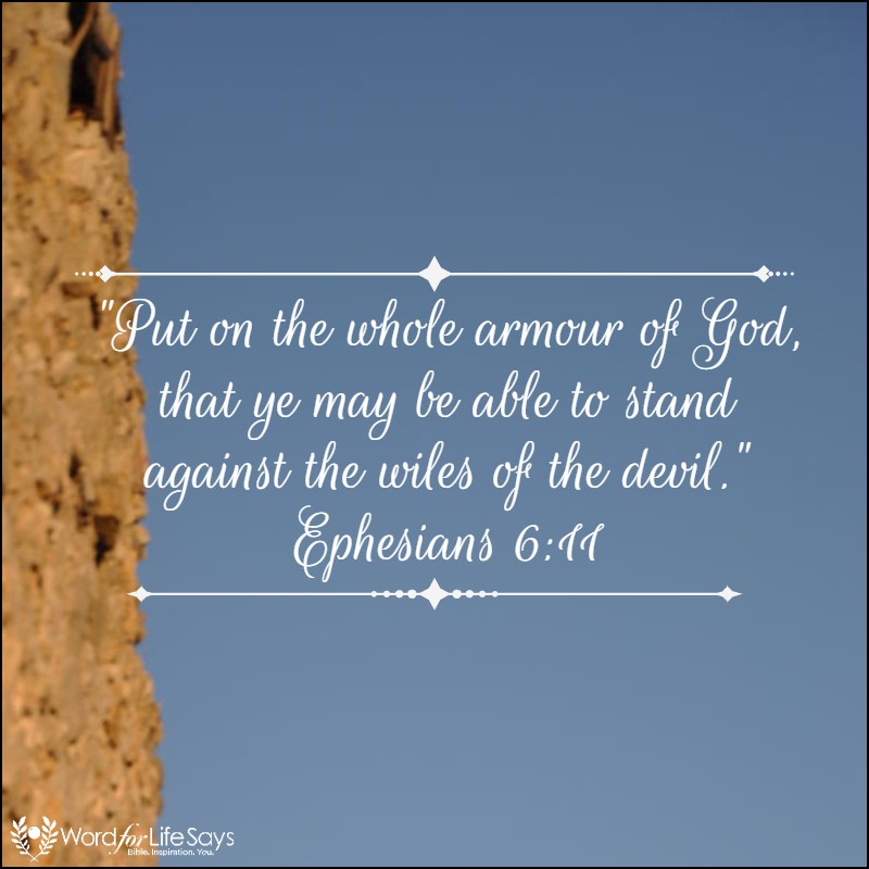 Sunday School Lesson “The Whole Armor of God” Ephesians 61020