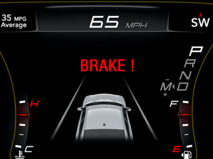Automatic Emergency Braking standard wordlessTech