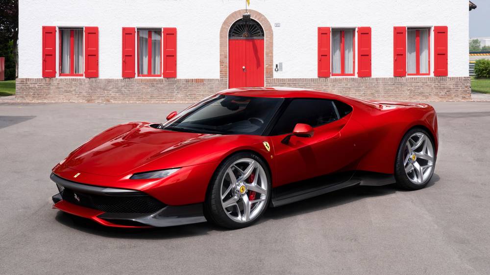 Ferrari exceptional oneoff SP38 WordlessTech