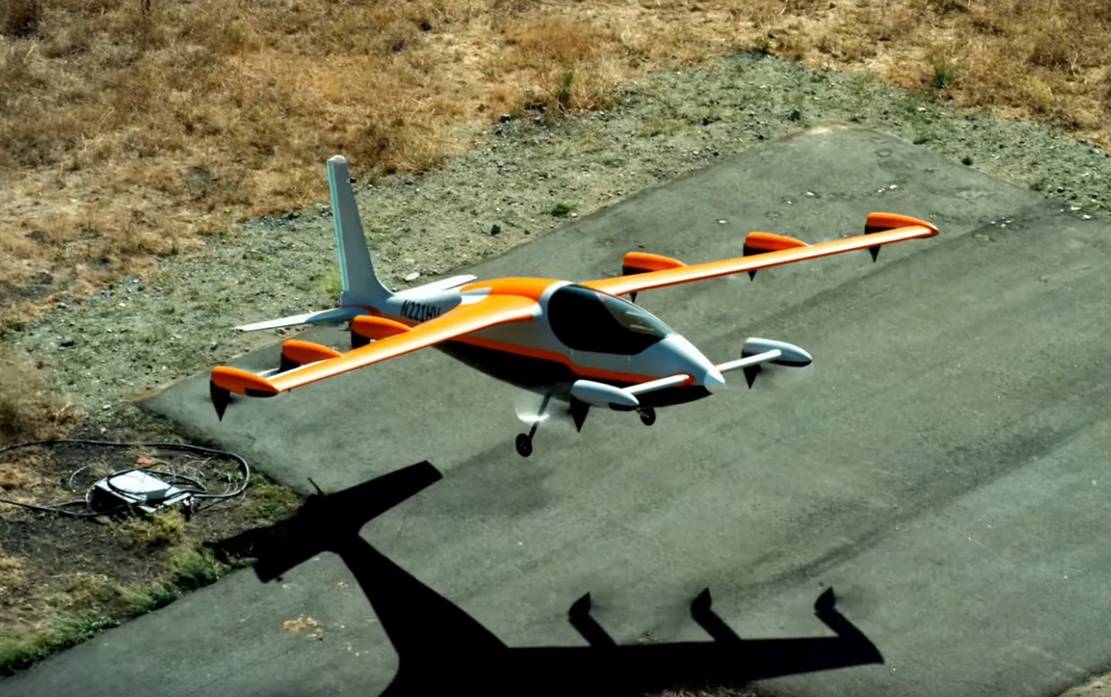 Project Heaviside VTOL by Kitty Hawk WordlessTech